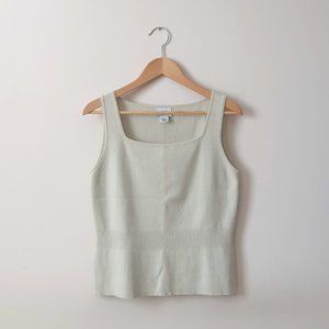 LOFT | Oatmeal Square Neck Sweater Tank